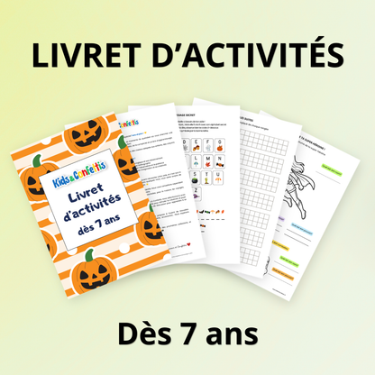 Livret d’activités à imprimer 7ans et plus