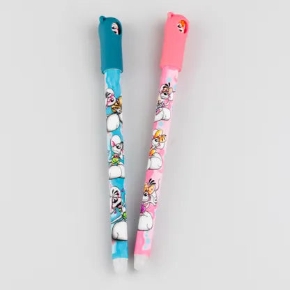 Stylo effaçable Diddl bleu ou rose