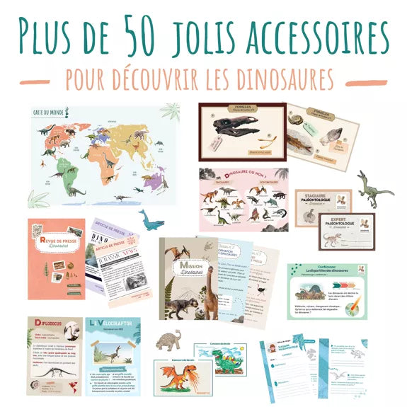 Jeu Métier - Mission dinosaures