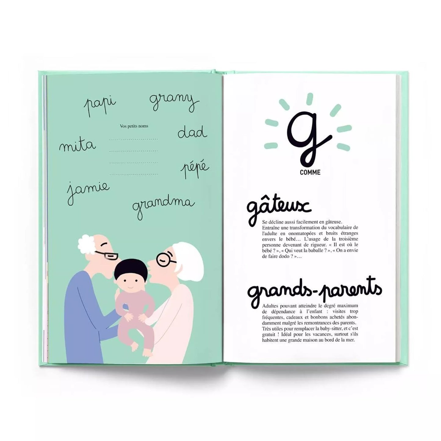 Livre de naissance - Ta première année de A à Z