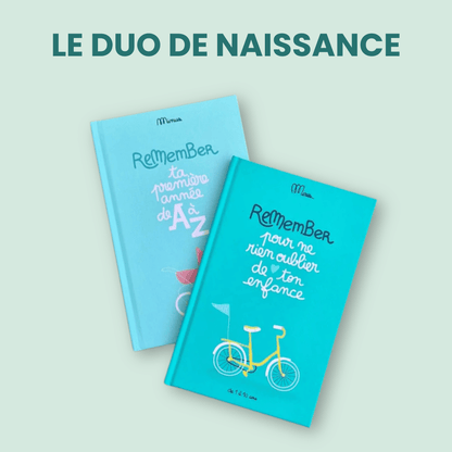 Duo Livres de Naissance bébé