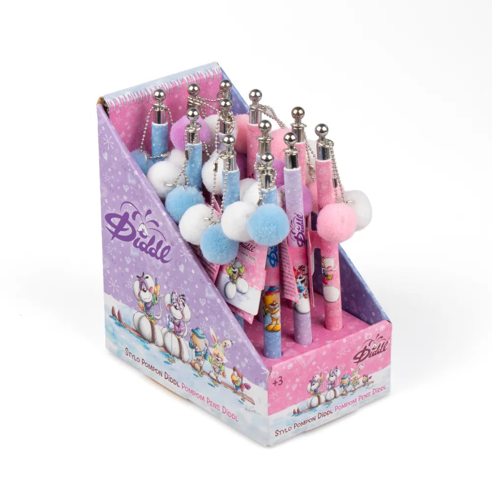 PRE-COMMANDE | Stylos à pompons Noël