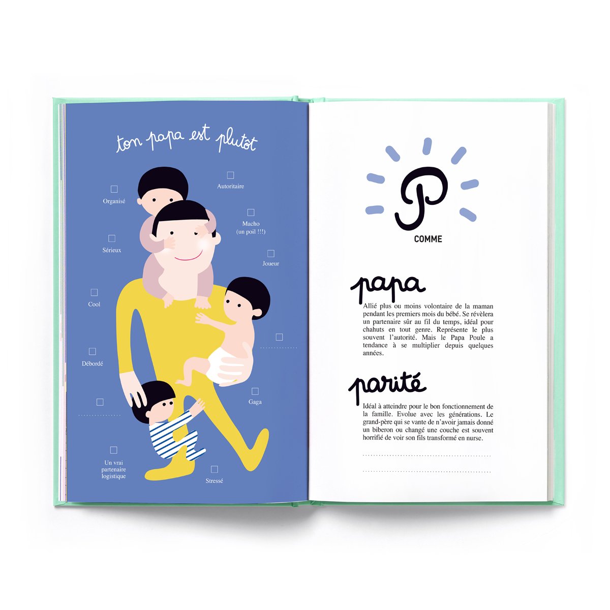 Livre de naissance - Ta première année de A à Z